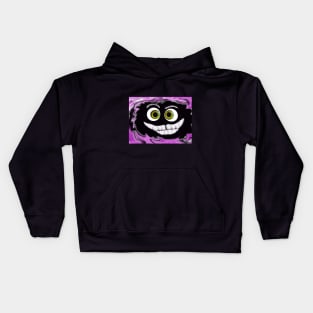 Funny smiling face Kids Hoodie